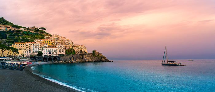 Les plus belles plages de la côte amalfitaine